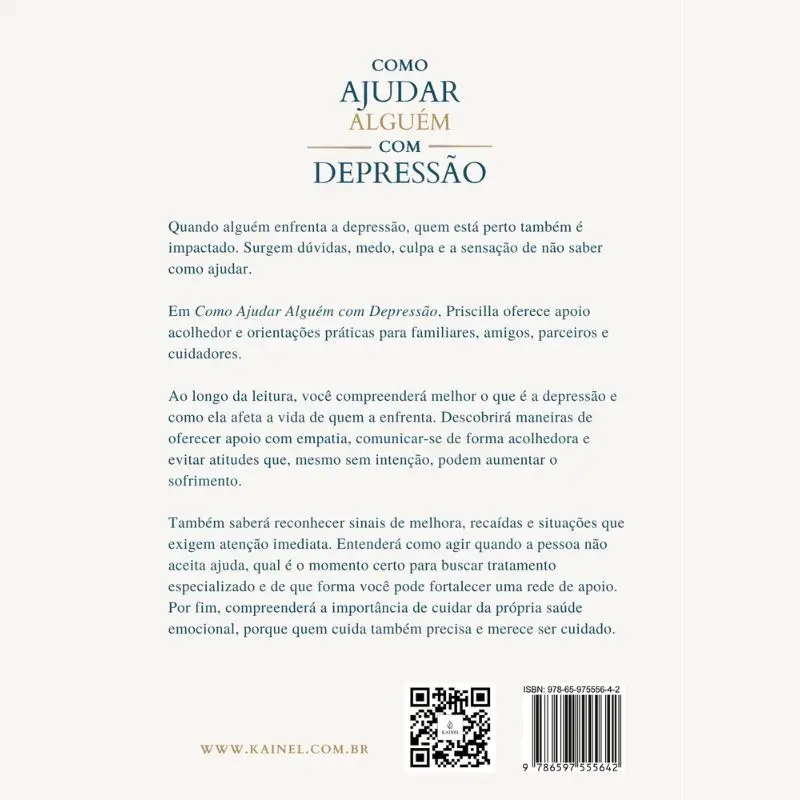 Livro Físico - Como Ajudar Alguém com Depressão - Imagem 2